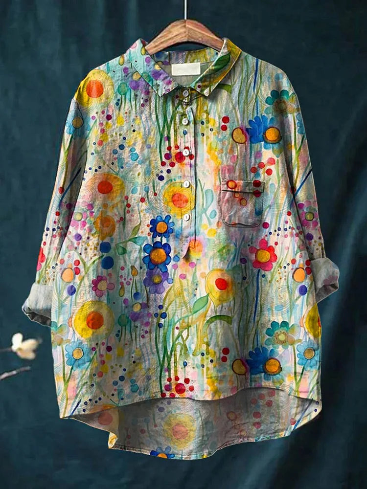 Hippie stiliaus "Taikos" marškinėliai