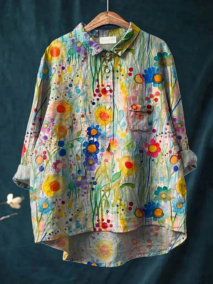 Hippie stiliaus "Taikos" marškinėliai