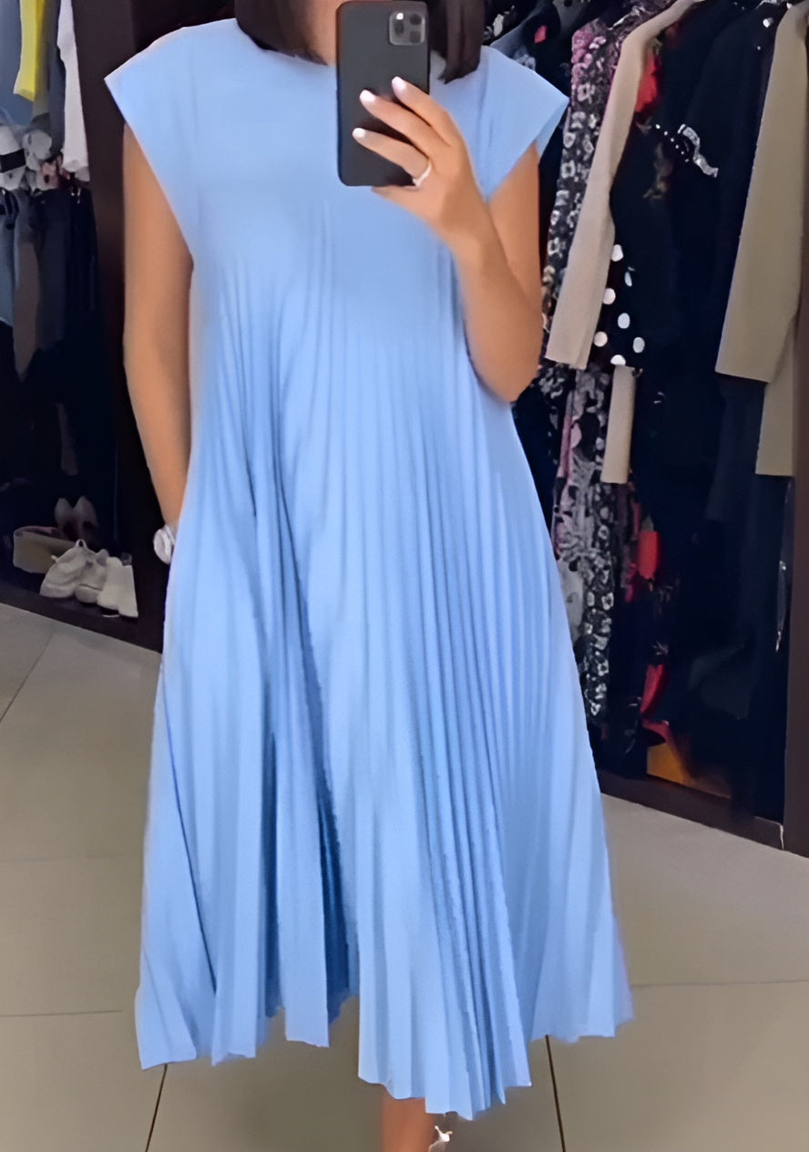 Simone | Lengva ir elegantiška plisuota suknelė