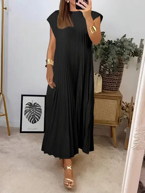 Simone | Lengva ir elegantiška plisuota suknelė