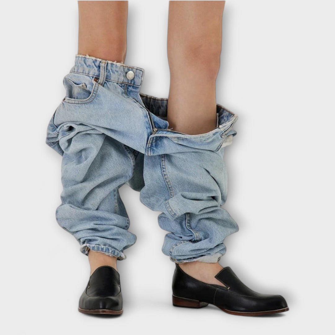 Junia – Juodos Loafer'iai su Smailiu Nosiu
