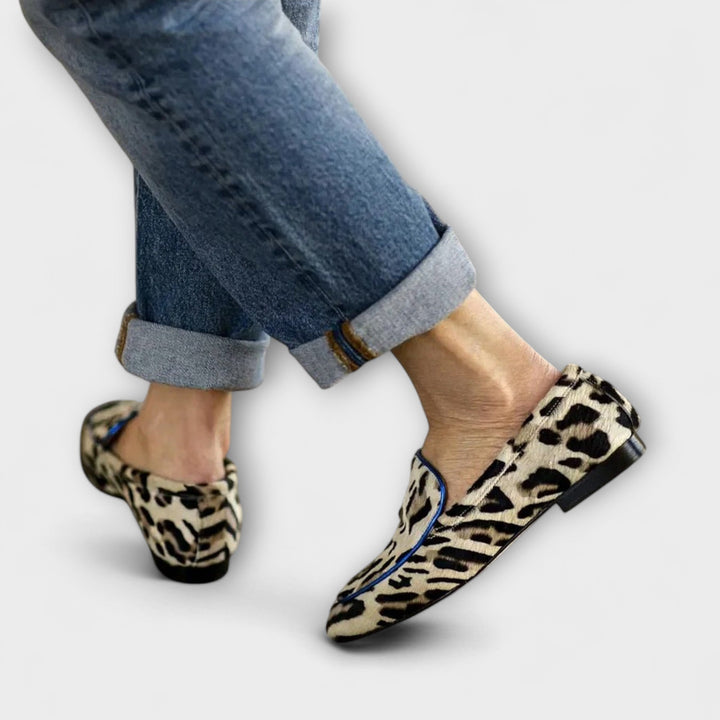 Greer – Leopardo Rašto Patogūs Mokasinai